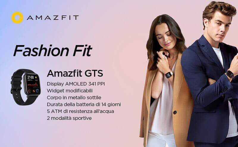 Amazfit GTS : Recensione, Scheda Tecnica e Prezzo
